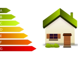 infografica sulle classi energetiche delle case